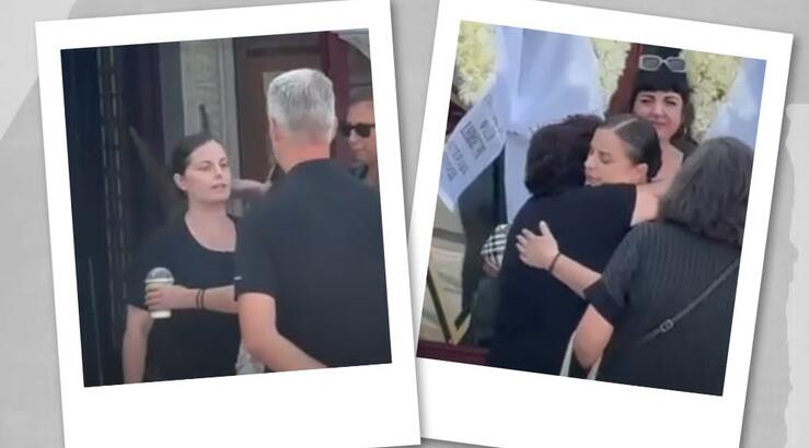 Κόκοτας: Συγκλόνισε η σύζυγος του στον επικήδειο - «Η ψυχή που ερωτεύτηκα είναι μαζί μας»