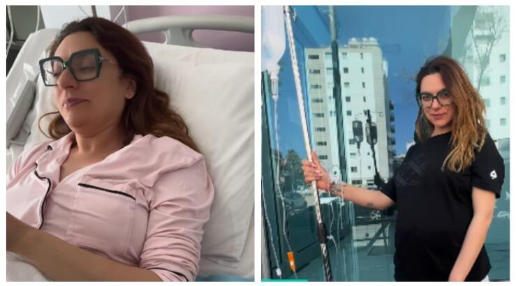 Ιωάννα Λαμπροπούλου: Το βίντεο στο μαιευτήριο λίγο πριν και μετά τον ερχομό της κόρης της