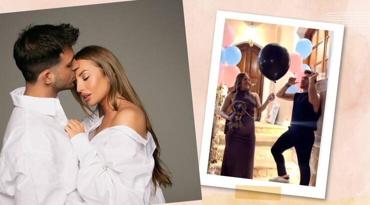 Γιώργος Λιβάνης – Ανδρομάχη: Έκαναν gender reveal και έμαθαν το φύλο του μωρού που περιμένουν [βίντεο]