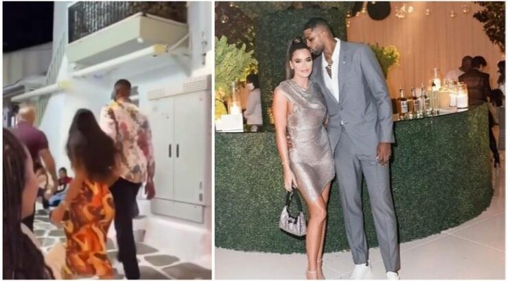 Khloe Kardashian: Ενώ περιμένει παιδί μέσω παρένθετης ο Tristan Thompson με νέα συνοδό στη Μύκονο