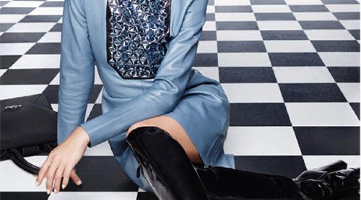 H εντυπωσιακή retro φωτογράφιση της Olivia Palermo για το The Edit