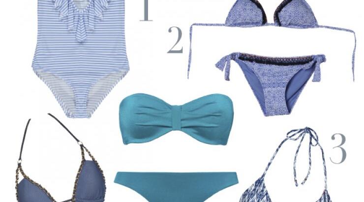 Μαγιό στα χρώματα της θάλασσας