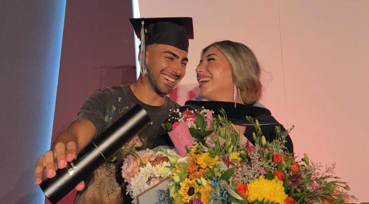 Ανδρόνικος Κακουλλής: Το κορίτσι του διεθνή ποδοσφαιριστή της Ομόνοιας αποφοίτησε [εικόνες]