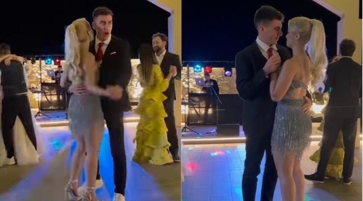 Στυλιάνα Αβερκίου: Ο ρομαντικός χορός με τον Φειδία στον γάμο της αδερφής της [βίντεο]