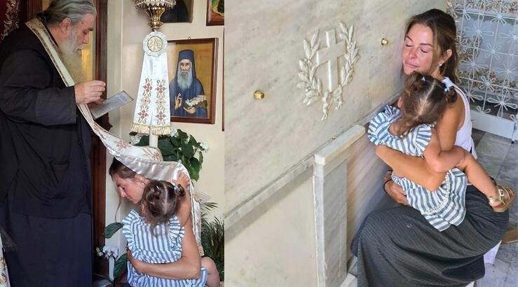 Μαρία Μενούνος: Το θαύμα που έζησε στην Αίγινα όταν πήγε για προσκύνημα με την κόρη της