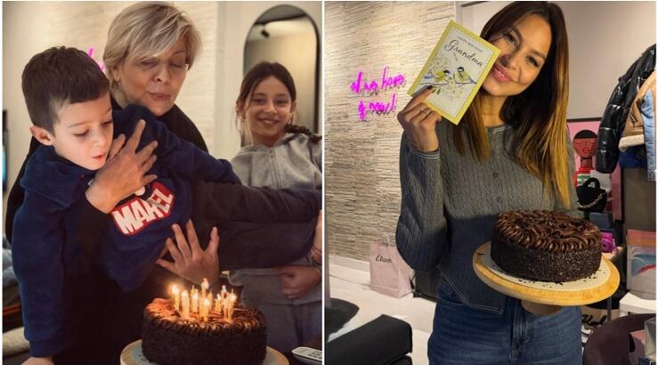 Kωνσταντίνα Ευριπίδου: Mαζί με τα παιδιά της έκαναν party γενεθλίων στη μαμά της