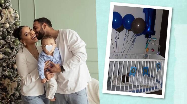 Γρηγόρης Κάστανος: Γιόρτασαν με τη σύντροφο του τα 1α γενέθλια του γιου τους [βίντεο]