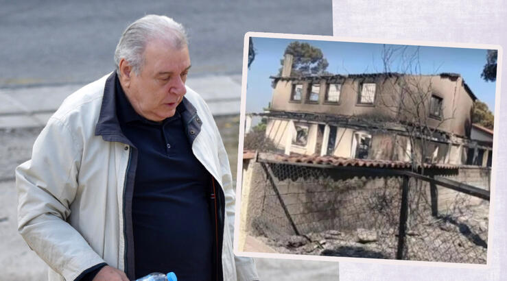 Τάσος Χαλκιάς: Κάηκε το σπίτι του – Τα πρώτα του λόγια συγκινούν 