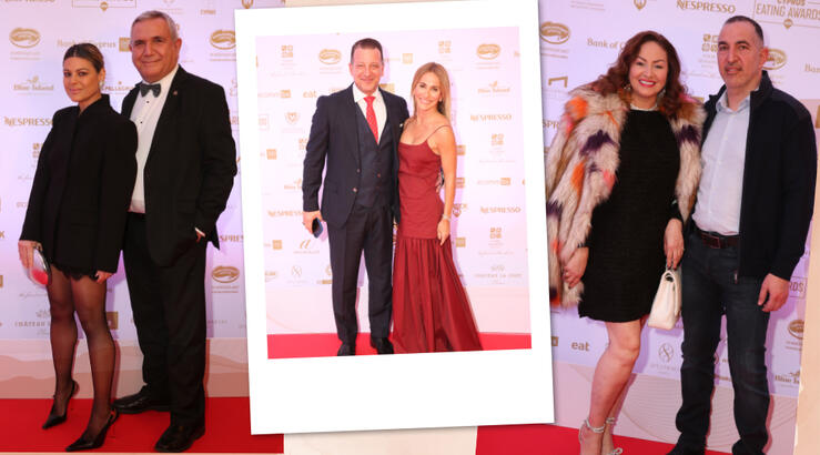 Επώνυμα ζευγάρια του νησιού που εντοπίσαμε στο red carpet των Cyprus Eating Awards