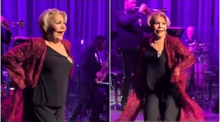 Μαρινέλλα: Δίνει στην πίστα ρεσιτάλ χορού στα 85 της και γίνεται viral [βίντεο]