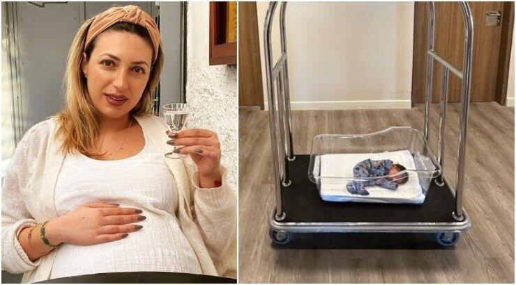 Κρίστυ Παπαδοπούλου: Αποκάλυψε το όνομα που θα δώσει στο γιο της - Η αντίδραση του συζύγου της στον τοκετό