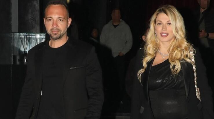 Κωνσταντίνα Σπυροπούλου: Εξιτήριο από το μαιευτήριο μαζί με τον σύζυγό της και τον νεογέννητο γιο τους [εικόνες]