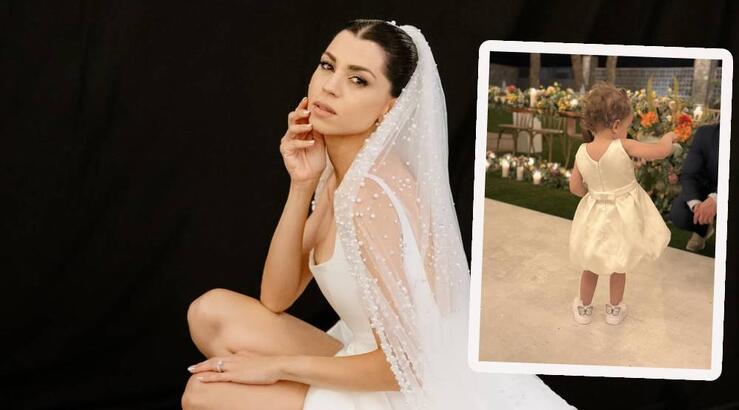 Κλέλια Γιασεμίδου: Η στιγμή που χόρεψε με τη 2χρονη κόρη της στον γάμο [βίντεο]