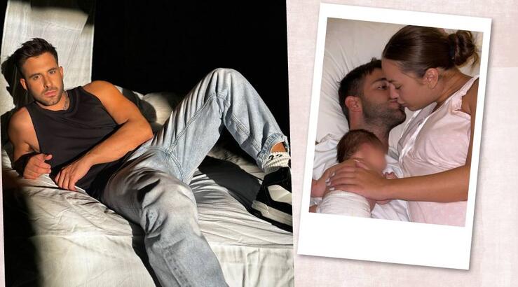 Γιώργος Λιβάνης: Η τρυφερή φωτογραφία αγκαλιά με τον δύο μηνών γιο του 