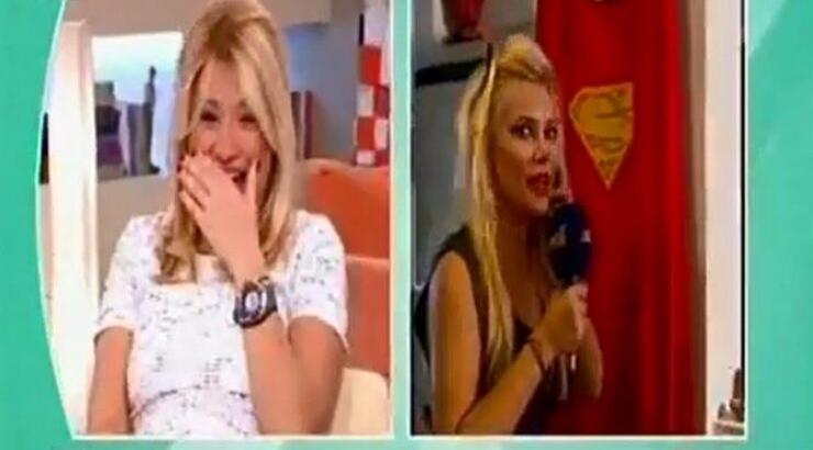 Η Λάουρα Νάργες βγήκε χωρίς εσώρουχο. Νευρικό γέλιο μέχρι δακρύων για Σκορδά - Λιάγκα [video]