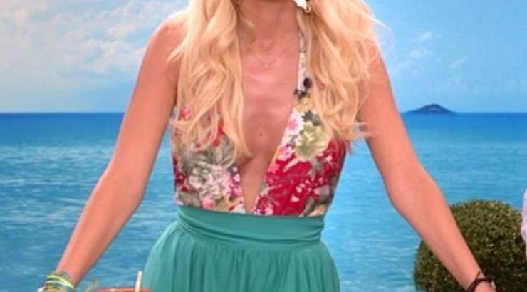 Aυτή είναι η πιο hot εμφάνιση παρουσιάστριας στην ελληνική τηλεόραση! [βίντεο]