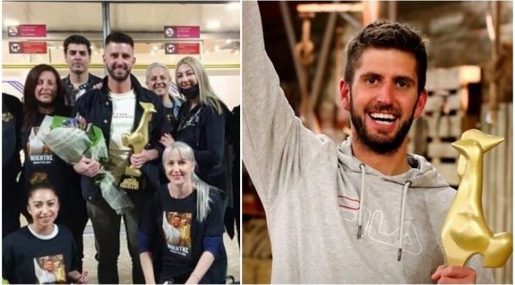 Νεόφυτος Ηλία: Έφθασε στη Λάρνακα ο Κύπριος νικητής της "Φάρμας"! Πανηγυρισμοί και πυροτεχνήματα