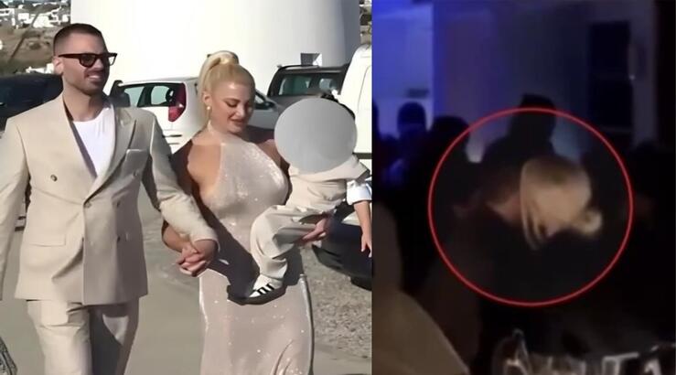 Ιωάννα Τούνη: Οι νέες τρυφερές στιγμές με τον σύντροφο της σε νυχτερινό μαγαζί [βίντεο]