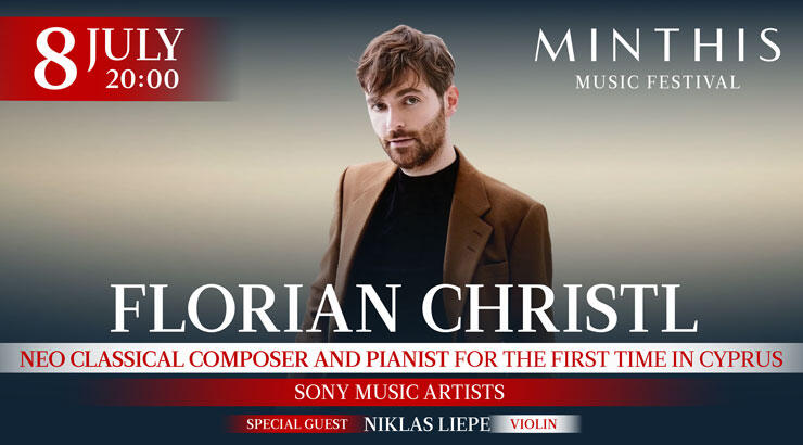 Το Minthis Music Festival 2026 ανοίγει με τον Florian Christl και το σύνολό του, με τη συμμετοχή του βιολονίστα Niklas Liepe