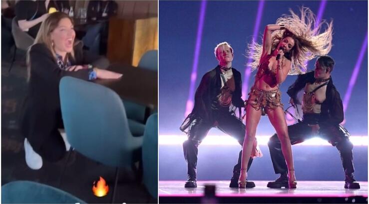 Έλενα Παπαρίζου: Η στιγμή που αποθεώνει εντυπωσιασμένη την εμφάνιση της Ελένης Φουρέιρα