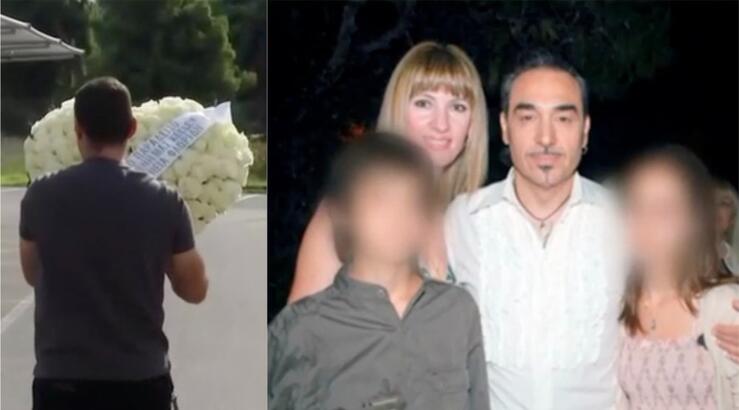 Kίλι Σφακιανάκη: Βίντεο στην τελετή αποτέφρωσης - Απών ο Νότης Σφακιανάκης