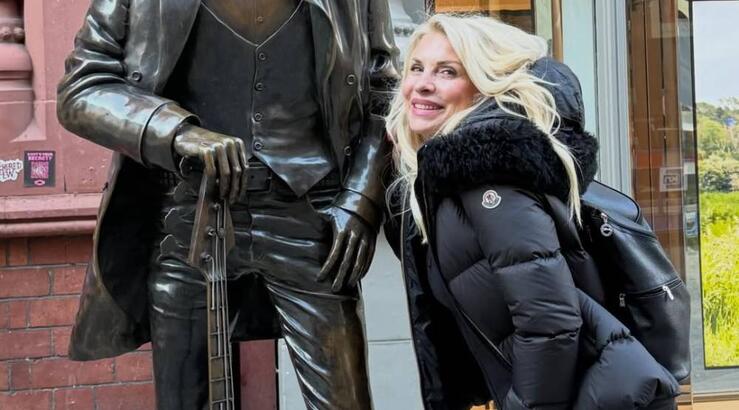 Ελένη Μενεγάκη: «Απόδραση»  στην Ιρλανδία [εικόνες]