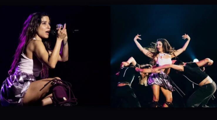 Εντυπωσιακή η Μαρίνα Σάττι στη σκηνή της φετινής Eurovision - Δείτε την εμφάνισή της στον ημιτελικό