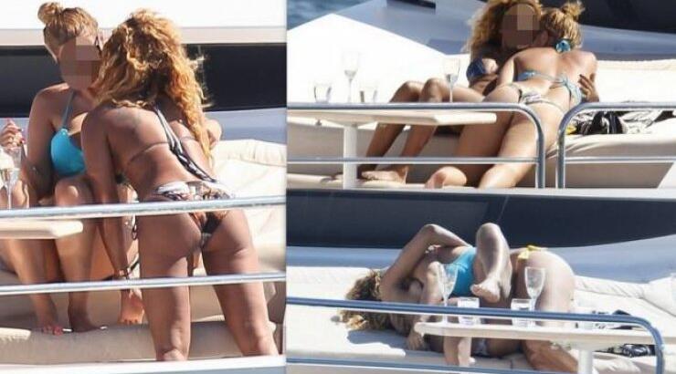 Καυτά φιλιά και αγκαλιές πασίγνωστης τραγουδίστριας με φίλη της! [εικόνες]