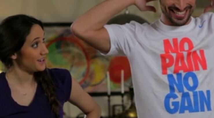 Λ. Παπαϊωάννου και Γ. Λαμπαθάκης: δοκιμάζουν το Nike+Kinect Training!