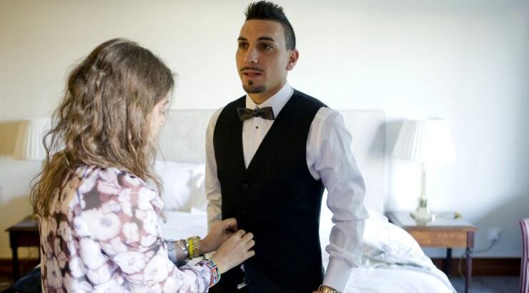 Kωνσταντίνος Χαραλαμπίδης: Περιγράφει την στιγμή στα αποδυτήρια που έμαθε πως η γυναίκα του είναι έγκυος