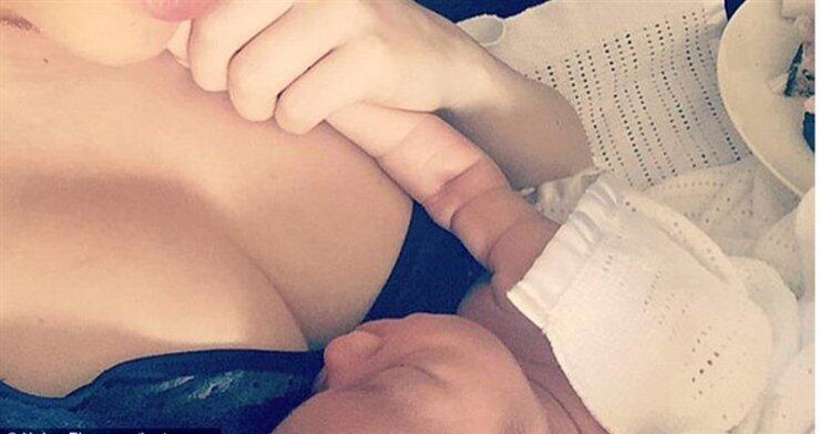 Διάσημη ηθοποιός μας συστήνει την νεογέννητη κόρη της!