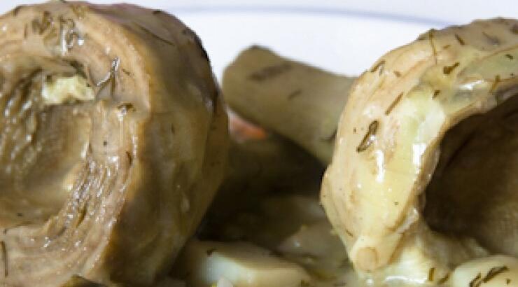 Αγκινάρες αλά πολίτα