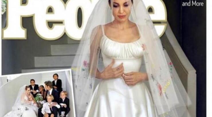 Angelina Jolie: Δεν θα πιστέψεις με τι παρομοιάζουν το νυφικό της, τα ξένα ΜΜΕ!