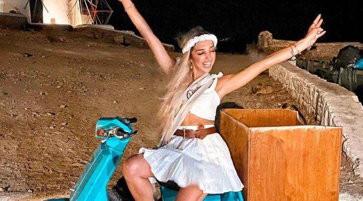 Ανδρεάνα Φραγκούδη: Τα λευκά outfits που φόρεσε στο bachelorette της στη Μύκονο!