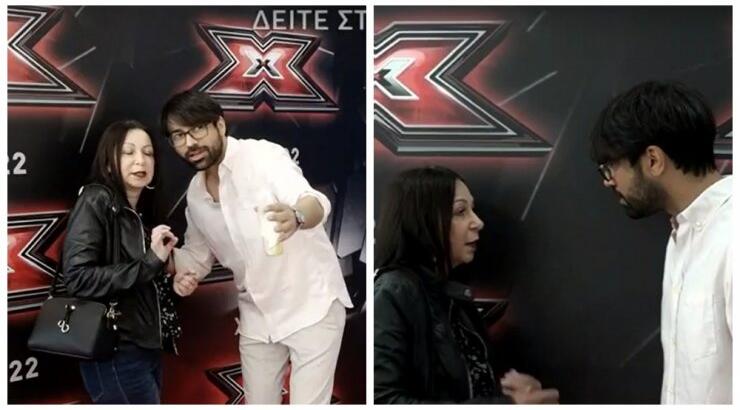 Ανδρέας Γεωργίου: Του “επετέθη” μητέρα διαγωνιζόμενου στα παρασκήνια του “X-Factor” [βίντεο]