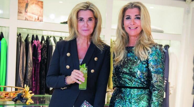 Οι κομψές εμφανίσεις της Αγγέλως Δημητρίου και της Τερέζας Ηλιάδη σε πρόσφατη έξοδό τους