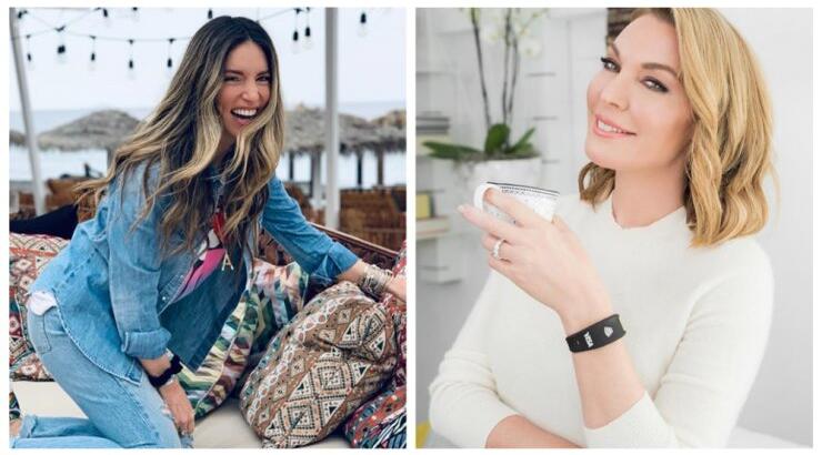 Η Αθηνά Οικονομάκου και η Τατιάνα Στεφανίδου φόρεσαν την ίδια μπλούζα και δε φαντάζεστε πόσο κοστίζει!