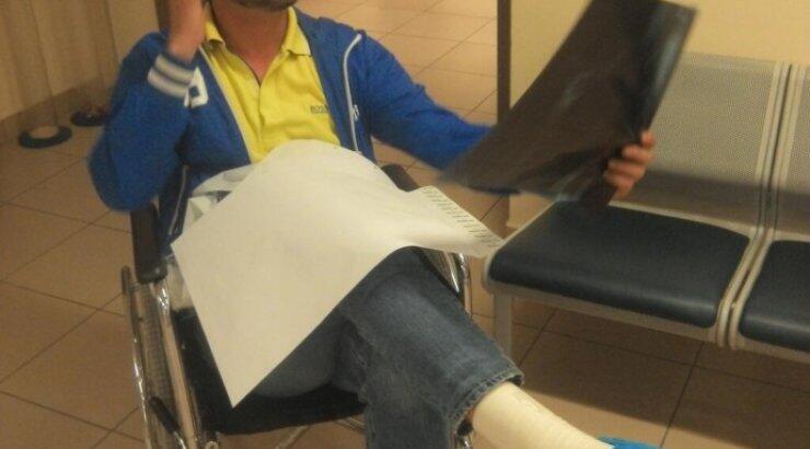 Γιώργος Καπουτζίδης: λεπτομέρειες για το ατύχημά του