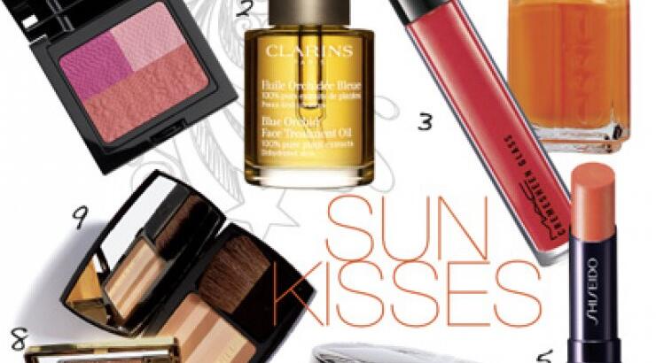 Ηλιοκαμένη επιδερμίδα με μία κίνηση