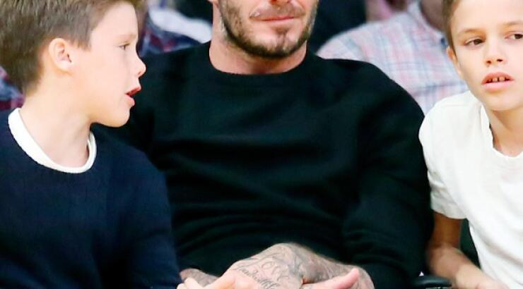David Beckham: Έξοδος με τα αγόρια του [εικόνες]