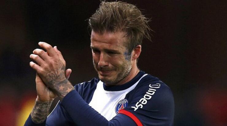 Όταν έκλαψε ο Beckham! 