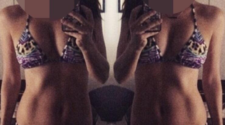 Κοιλιακοί φέτες ένα μήνα μετά τη γέννα [εικόνες]