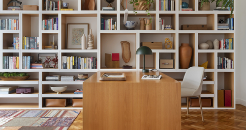 Η πιο ωραία ιδέα για μια μεγάλη βιβλιοθήκη με πολλά βιβλία