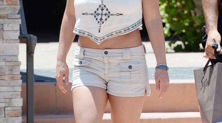 Δείτε την Britney Spears με κοντό σορτσάκι 