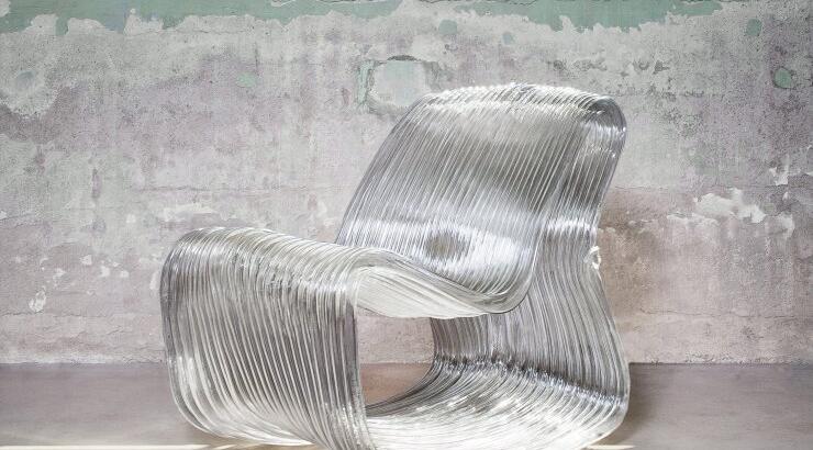 Μια διάφανη πολυθρόνα!