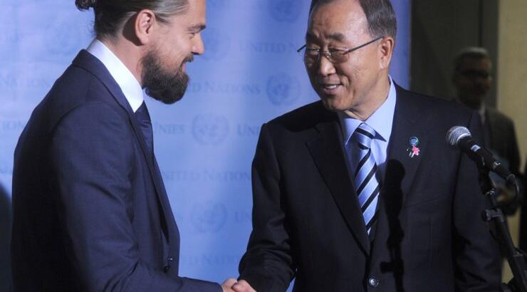 O Leonardo Di Caprio έγινε πρεσβευτής ειρήνης [εικόνες]