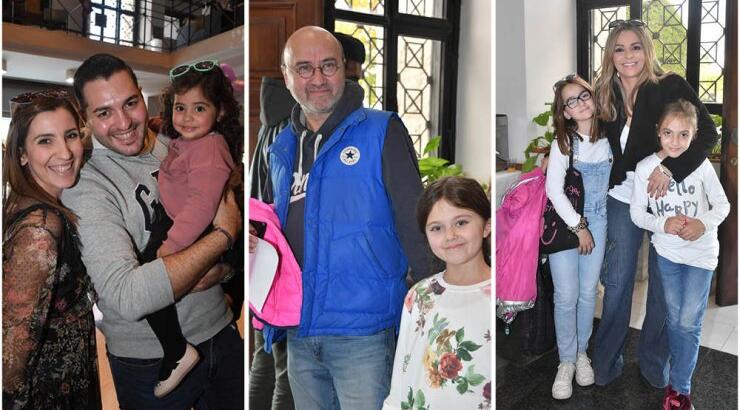 Στο παιδικό Χριστουγεννιάτικο πάρτυ του Εκδοτικού Οίκου ΔΙΑΣ και της τηλεόρασης ΣΙΓΜΑ