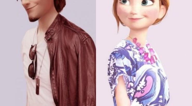 Οι χαρακτήρες του Disney σε stylish μεταμορφώσεις