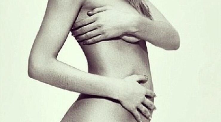  Ανακοίνωσε την εγκυμοσύνη της μέσα από το instagram