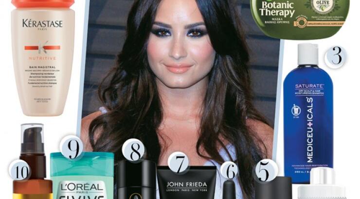 10 προϊόντα για λαμπερά και υγιή μαλλιά 